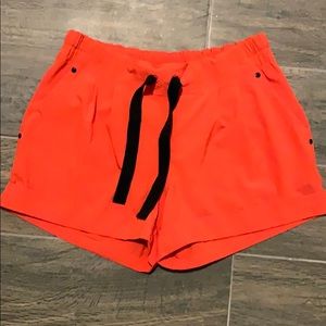 Lululemon Orange Shorts